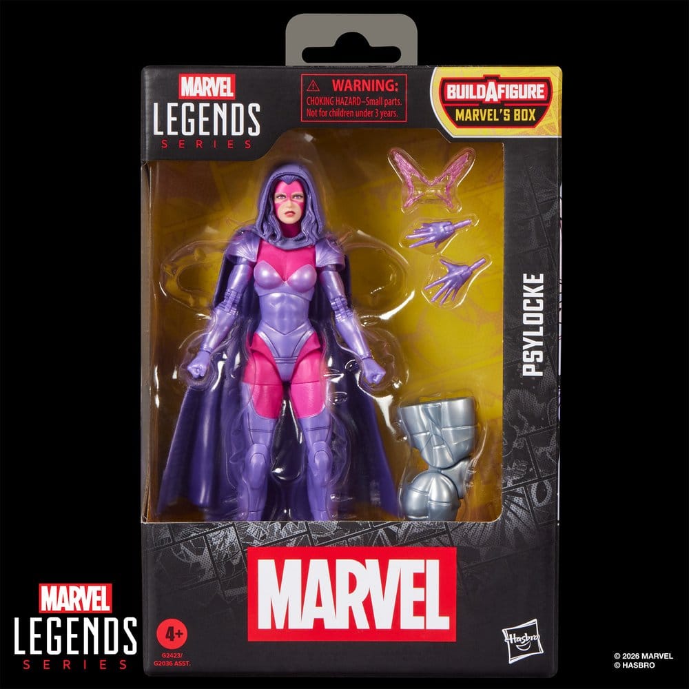 Marvel Legends Actionfigur Psylocke (BAF: Marvel's Box) 15 cm - Preorder - ETA: 05.08.2026