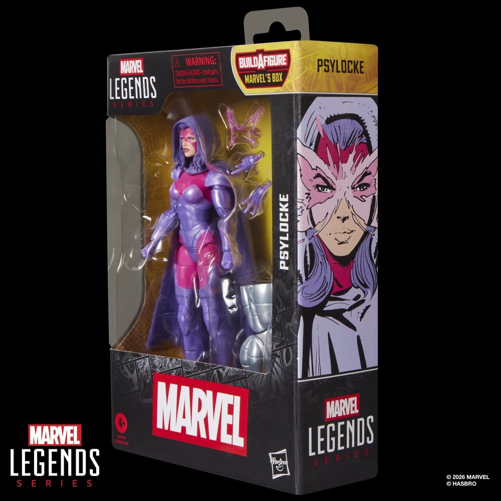 Marvel Legends Actionfigur Psylocke (BAF: Marvel's Box) 15 cm - Preorder - ETA: 05.08.2026
