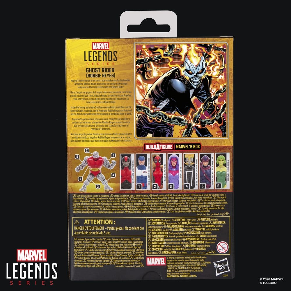 Marvel Legends Actionfigur Ghost Rider (Robbie Reyes) (BAF: Marvel's Box) 15 cm - Preorder - ETA: 05.08.2026