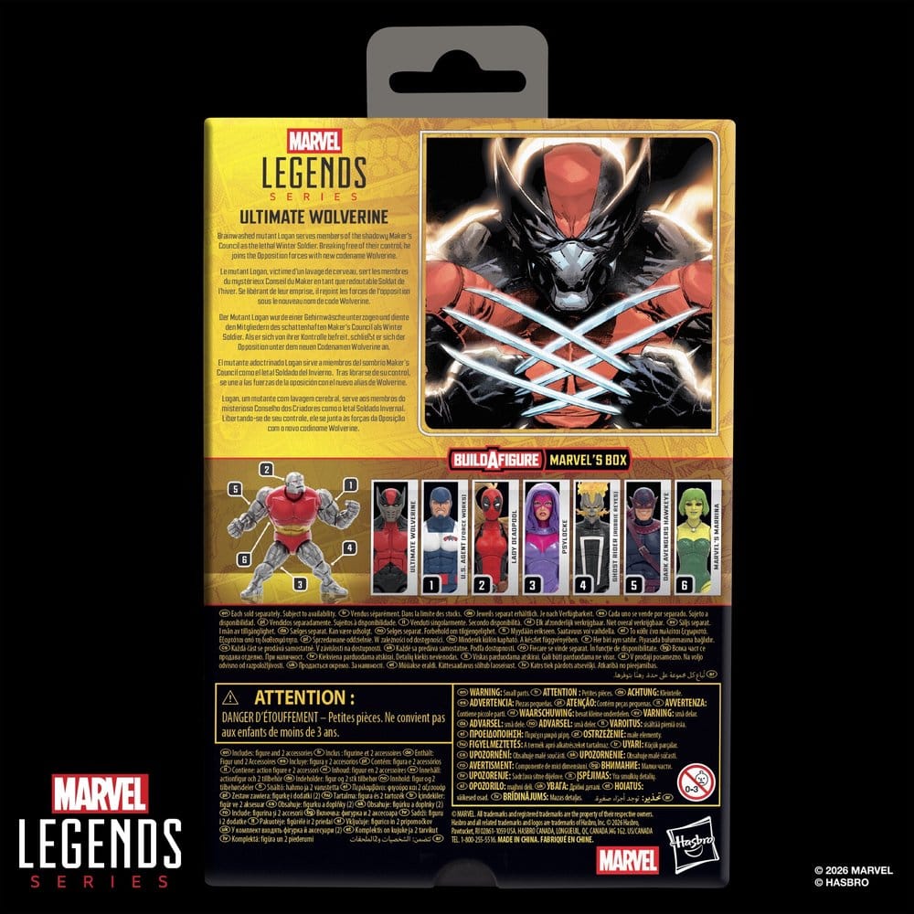 Marvel Legends Actionfigur Ultimate Wolverine 15 cm - Preorder - ETA: 05.08.2026