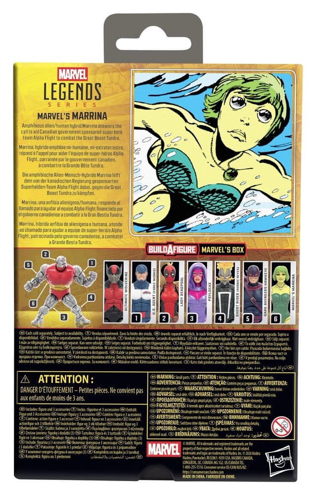 Marvel Legends Actionfigur Marvel's Marrina (BAF: Marvel's Box) 15 cm - Preorder - ETA: 05.08.2026