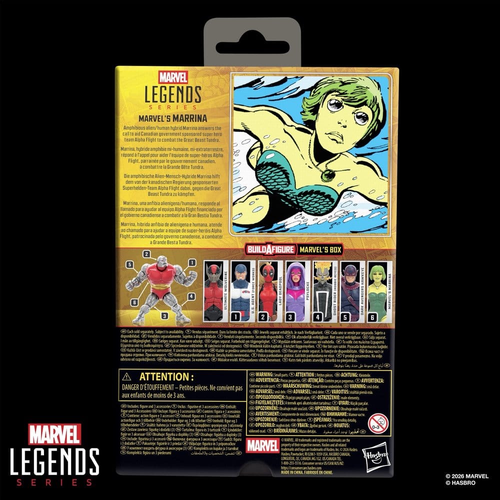 Marvel Legends Actionfigur Marvel's Marrina (BAF: Marvel's Box) 15 cm - Preorder - ETA: 05.08.2026