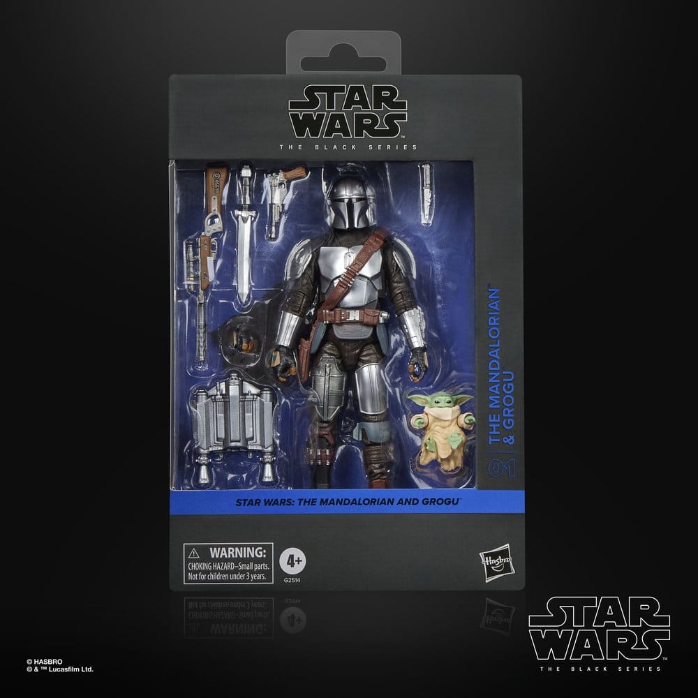 Star Wars: The Mandalorian & Grogu Black Series Actionfigur The Mandalorian & Grogu 15 cm - Versand: 7 Tage nach Bestellung