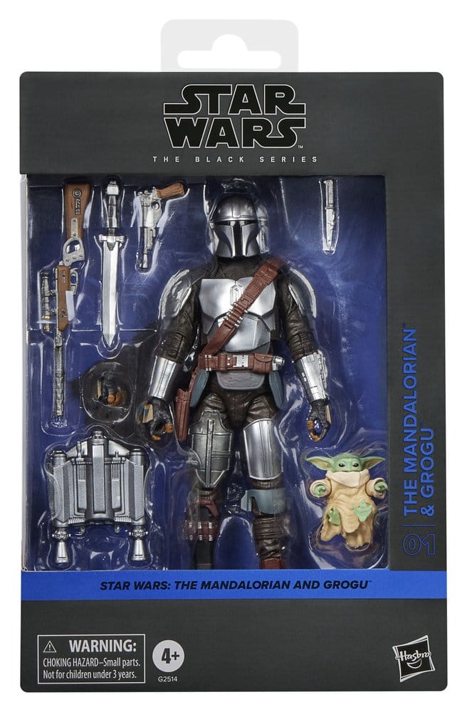 Star Wars: The Mandalorian & Grogu Black Series Actionfigur The Mandalorian & Grogu 15 cm - Versand: 7 Tage nach Bestellung