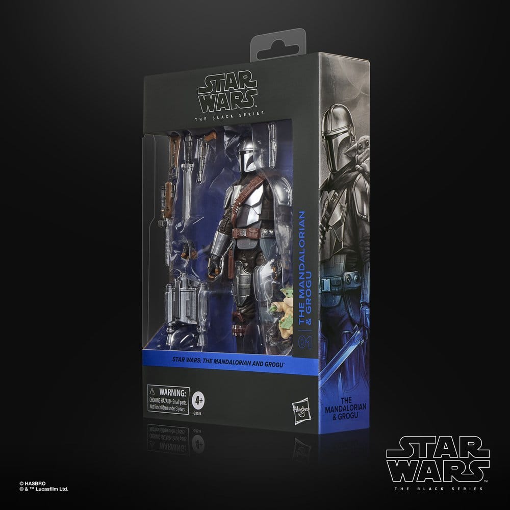 Star Wars: The Mandalorian & Grogu Black Series Actionfigur The Mandalorian & Grogu 15 cm - Versand: 7 Tage nach Bestellung