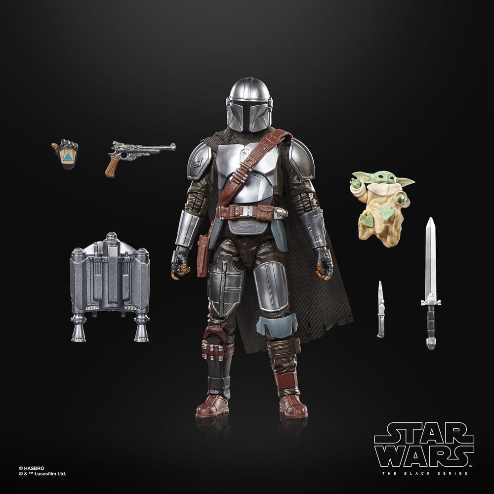 Star Wars: The Mandalorian & Grogu Black Series Actionfigur The Mandalorian & Grogu 15 cm - Versand: 7 Tage nach Bestellung