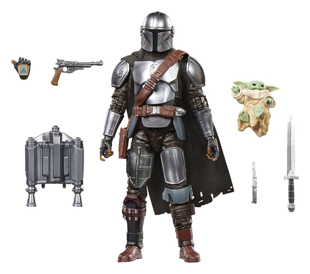 Star Wars: The Mandalorian & Grogu Black Series Actionfigur The Mandalorian & Grogu 15 cm - Versand: 7 Tage nach Bestellung