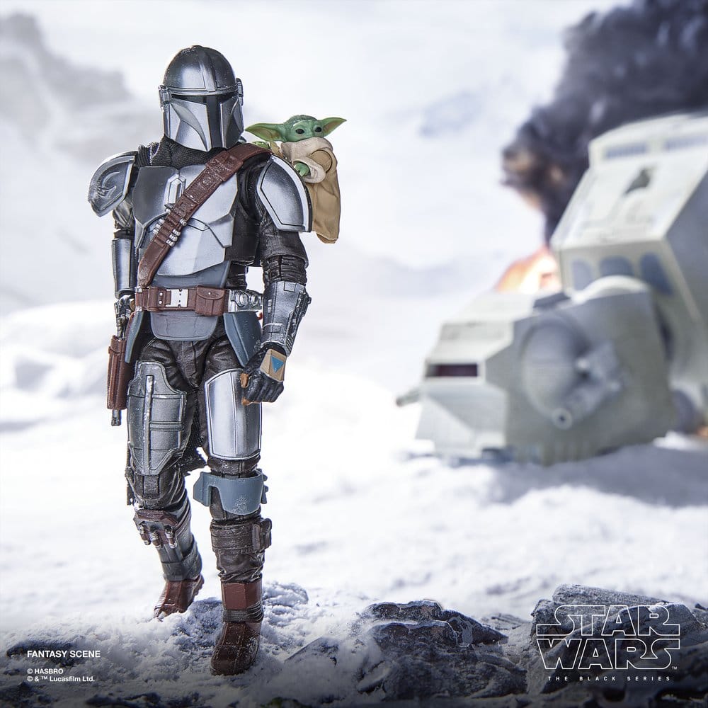 Star Wars: The Mandalorian & Grogu Black Series Actionfigur The Mandalorian & Grogu 15 cm - Versand: 7 Tage nach Bestellung