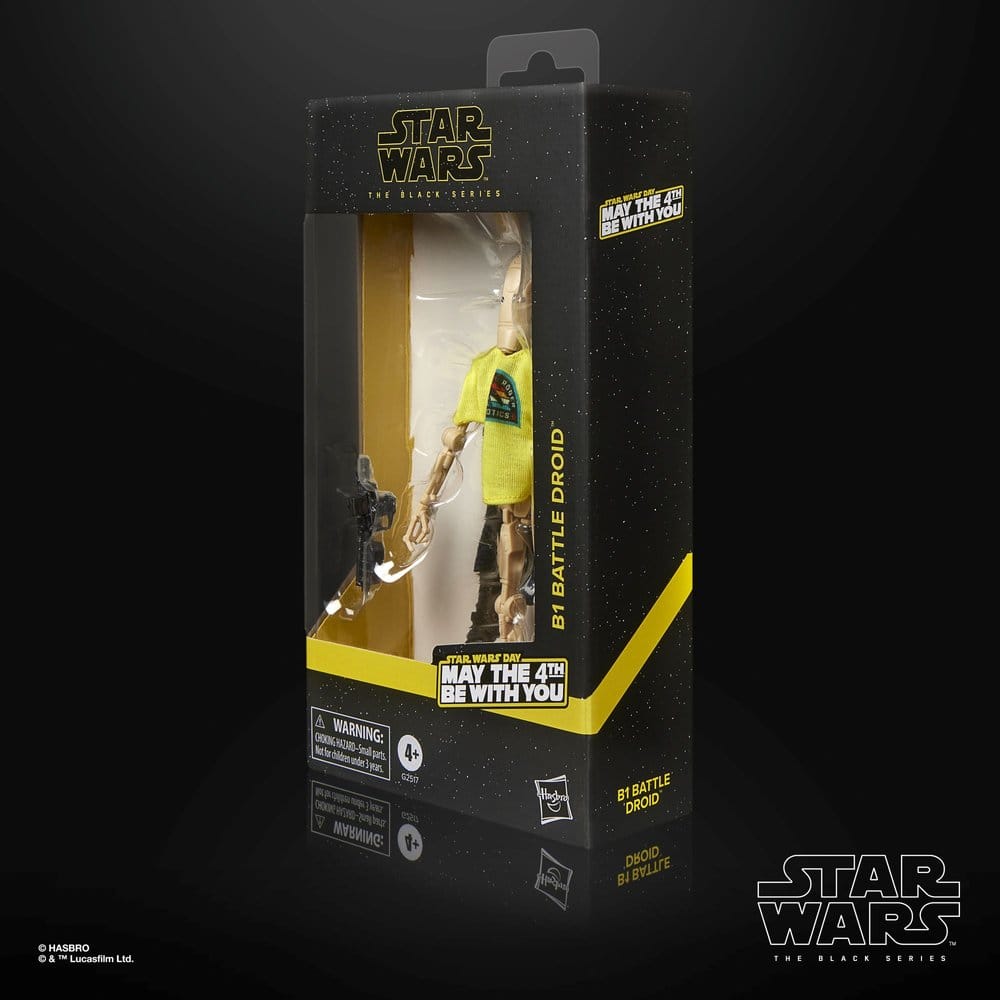 Star Wars Black Series Actionfigur B1 Battle Droid May the 4th Be With You 15 cm - Versand: 7 Tage nach Bestellung