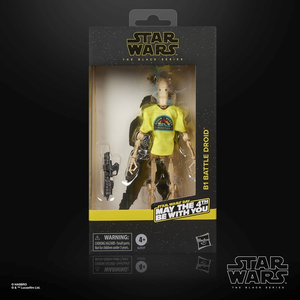 Star Wars Black Series Actionfigur B1 Battle Droid May the 4th Be With You 15 cm - Versand: 7 Tage nach Bestellung