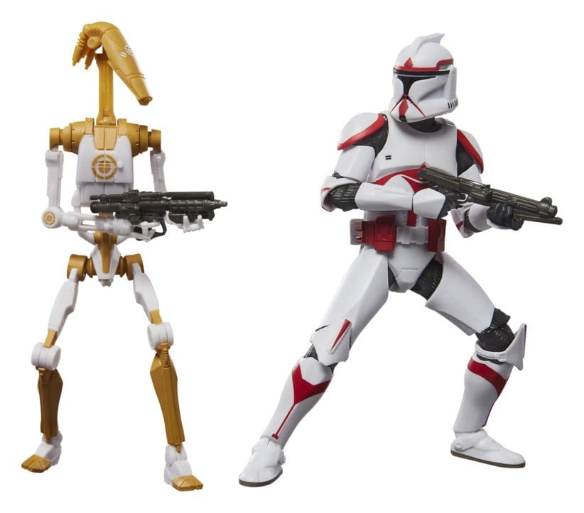 Star Wars: Battlefront II Black Series Actionfiguren 2er-Pack Phase I Assault Trooper & Battle Droid Officer 15 cm - Preorder - ETA: 03.10.2026