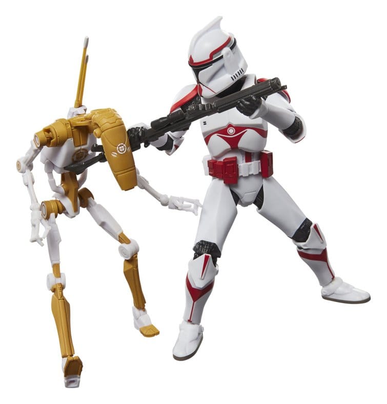 Star Wars: Battlefront II Black Series Actionfiguren 2er-Pack Phase I Assault Trooper & Battle Droid Officer 15 cm - Preorder - ETA: 03.10.2026