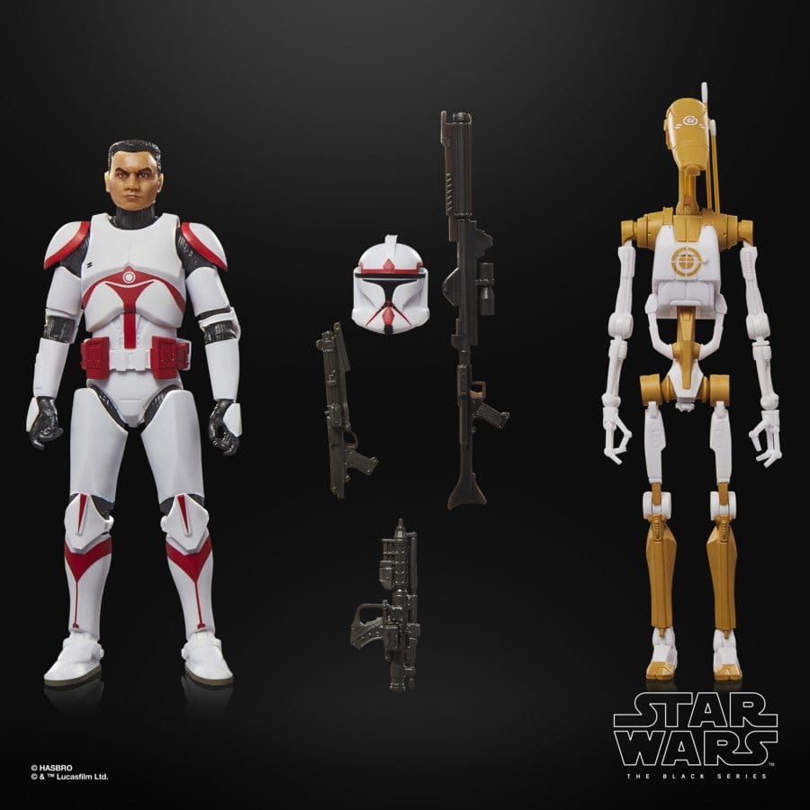 Star Wars: Battlefront II Black Series Actionfiguren 2er-Pack Phase I Assault Trooper & Battle Droid Officer 15 cm - Preorder - ETA: 03.10.2026