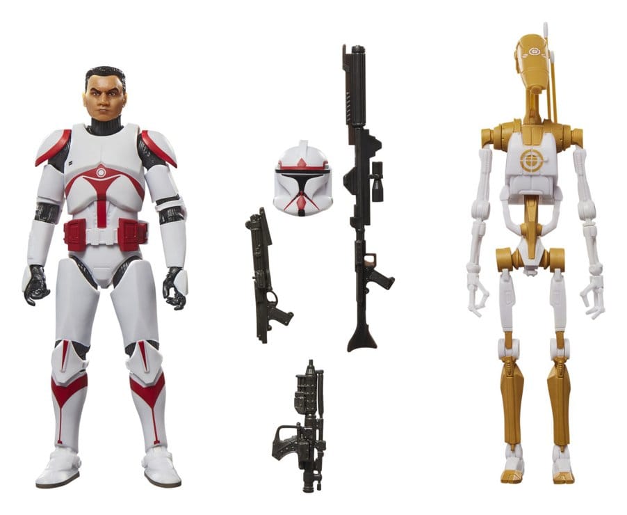Star Wars: Battlefront II Black Series Actionfiguren 2er-Pack Phase I Assault Trooper & Battle Droid Officer 15 cm - Preorder - ETA: 03.10.2026