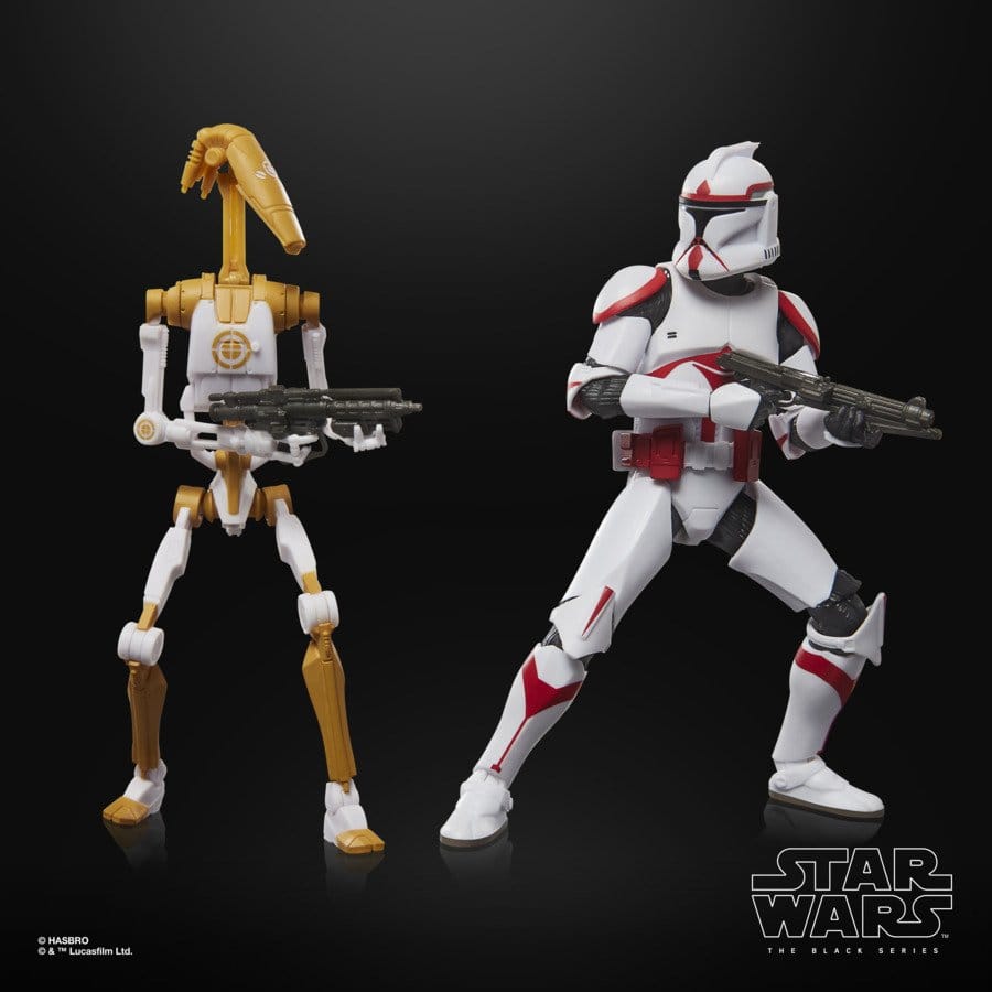 Star Wars: Battlefront II Black Series Actionfiguren 2er-Pack Phase I Assault Trooper & Battle Droid Officer 15 cm - Preorder - ETA: 03.10.2026