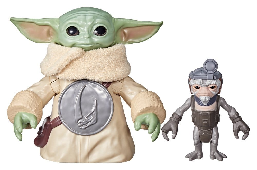 Star Wars: The Mandalorian & Grogu Elektronische Actionfigur Knuddelspaß Grogu & Anzellaner 17 cm - Versand: 7 Tage nach Bestellung