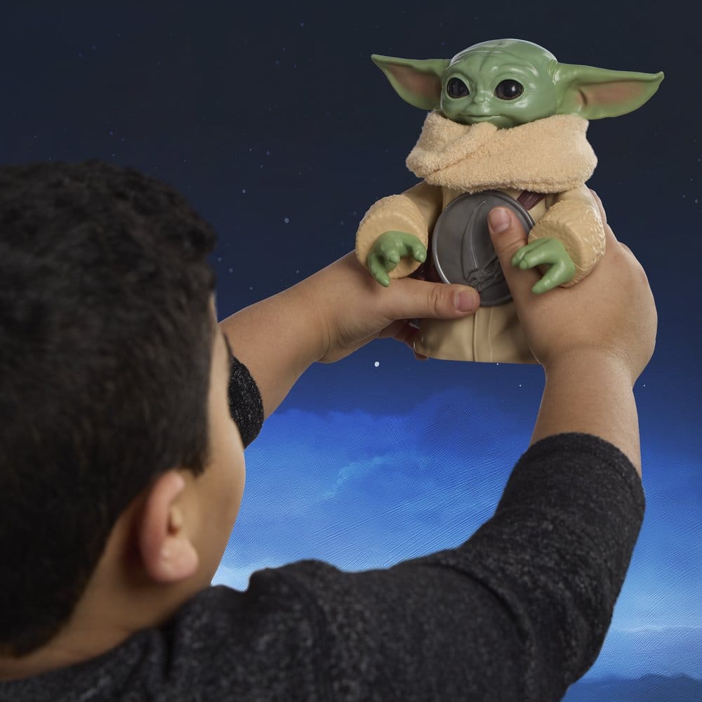 Star Wars: The Mandalorian & Grogu Elektronische Actionfigur Knuddelspaß Grogu & Anzellaner 17 cm - Versand: 7 Tage nach Bestellung