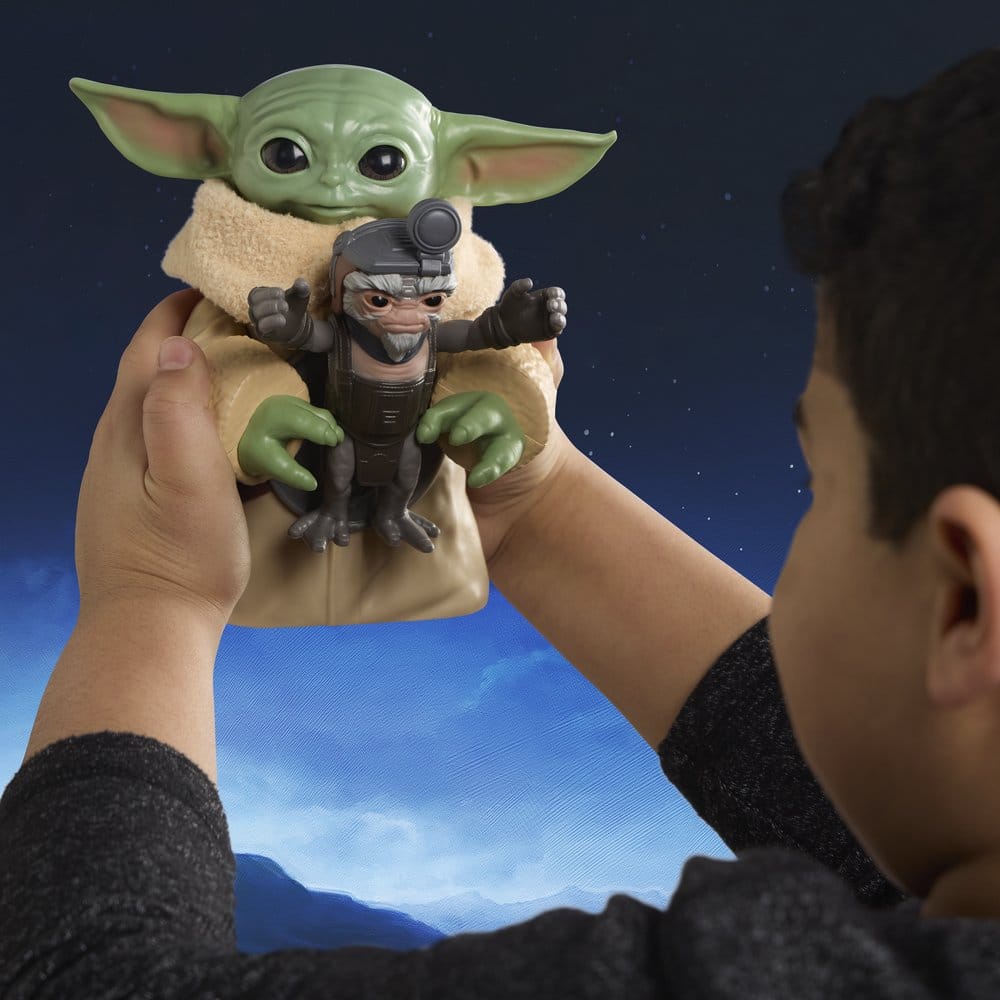 Star Wars: The Mandalorian & Grogu Elektronische Actionfigur Knuddelspaß Grogu & Anzellaner 17 cm - Versand: 7 Tage nach Bestellung
