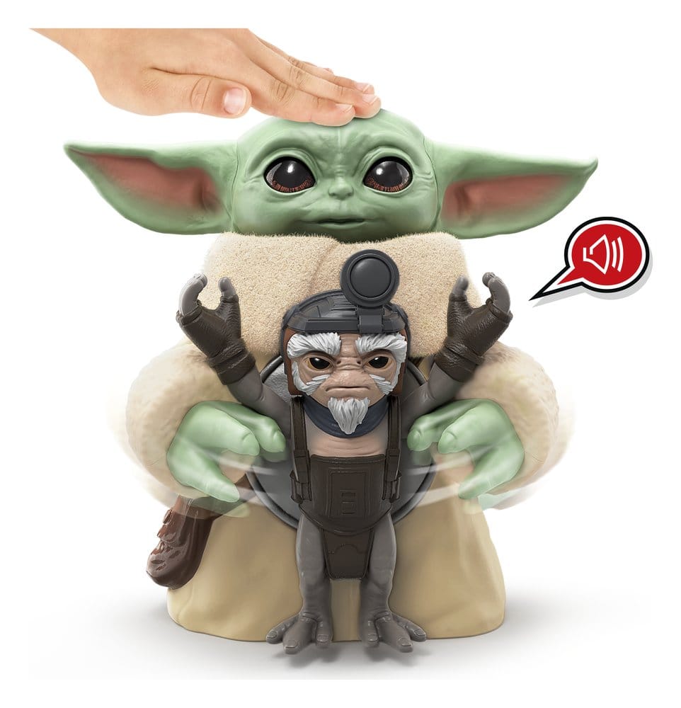 Star Wars: The Mandalorian & Grogu Elektronische Actionfigur Knuddelspaß Grogu & Anzellaner 17 cm - Versand: 7 Tage nach Bestellung