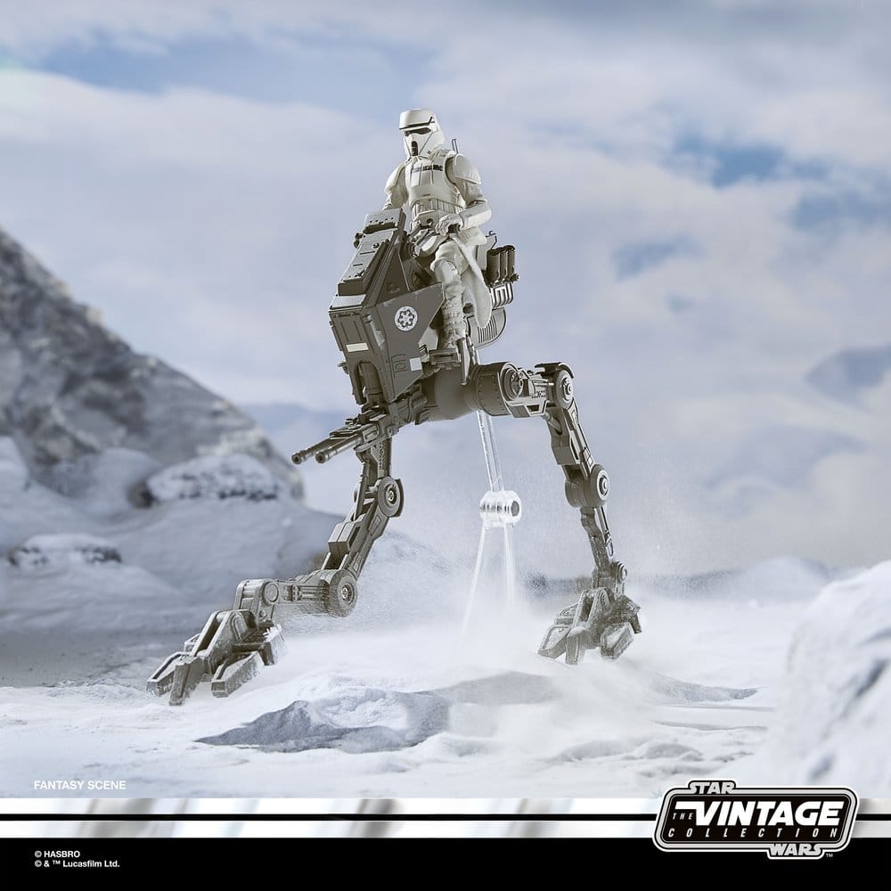Star Wars: The Mandalorian & Grogu Vintage Collection Fahrzeug Imperial Remnant AT-RT 10 cm - Versand: 7 Tage nach Bestellung