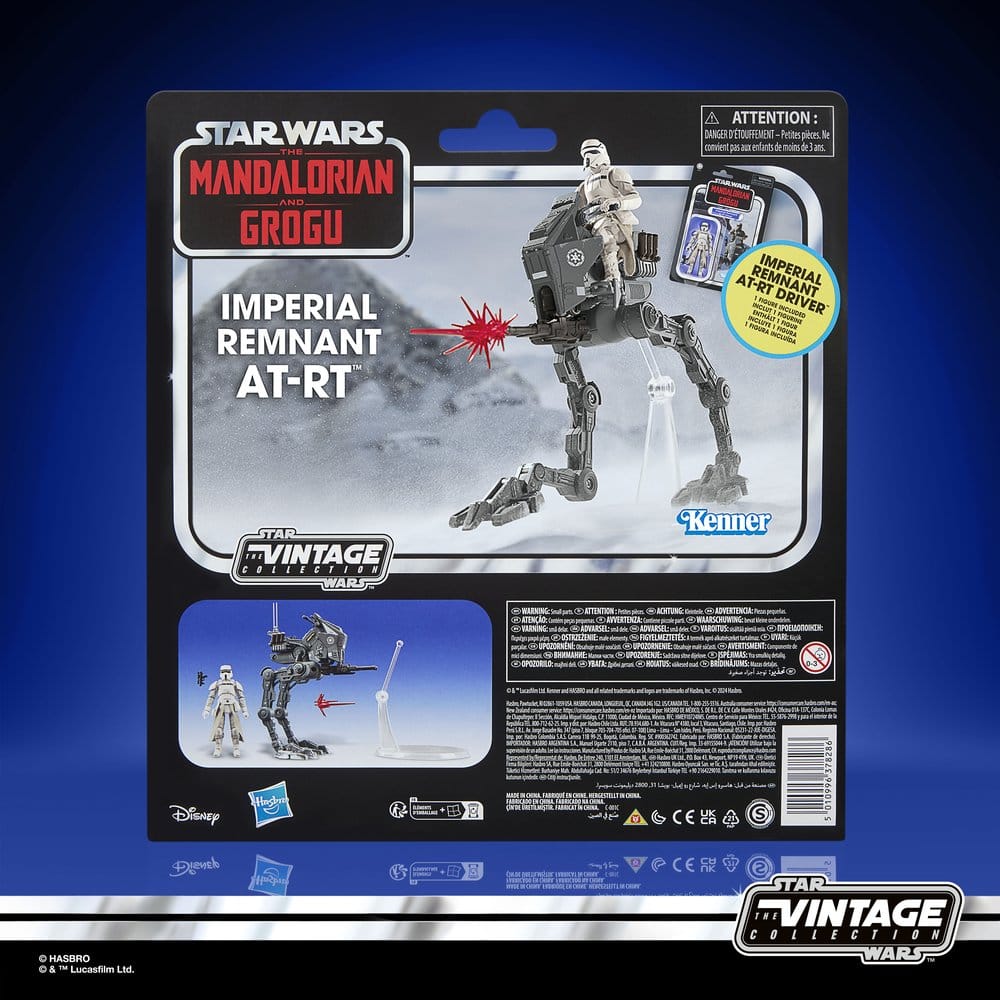 Star Wars: The Mandalorian & Grogu Vintage Collection Fahrzeug Imperial Remnant AT-RT 10 cm - Versand: 7 Tage nach Bestellung