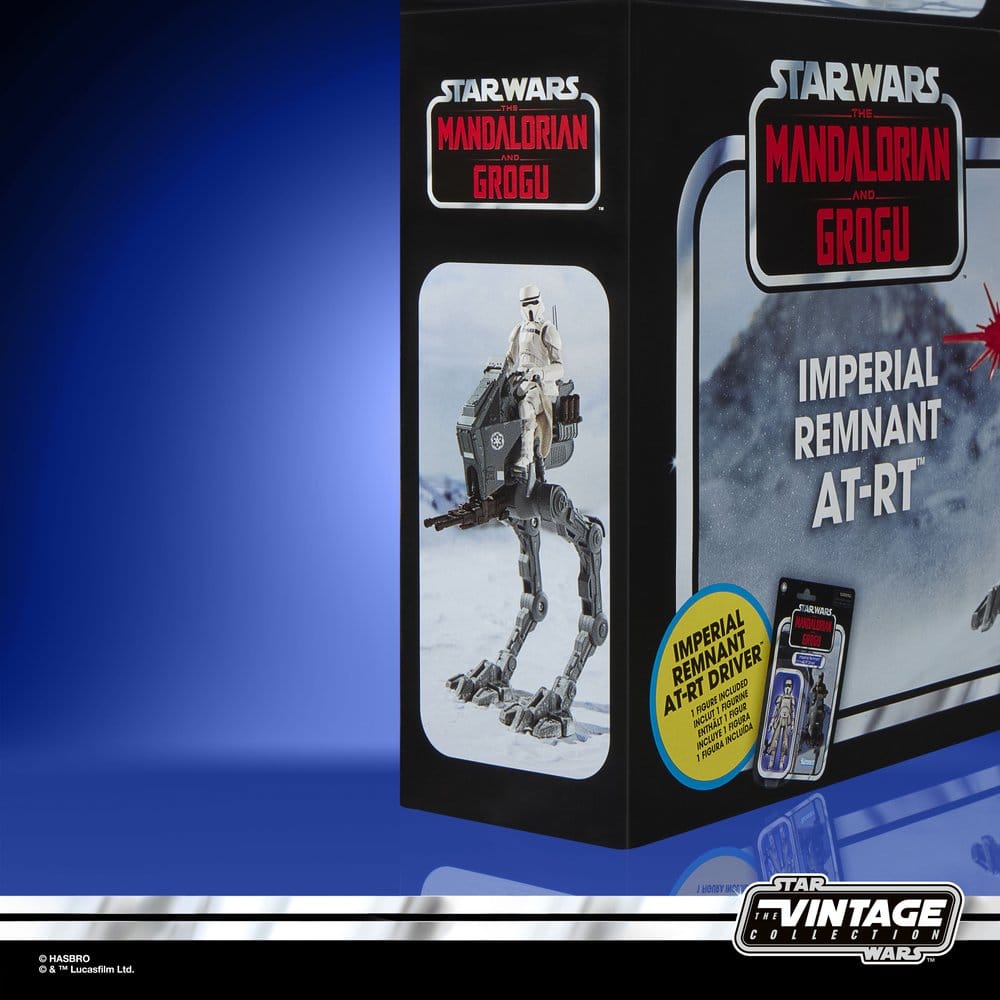 Star Wars: The Mandalorian & Grogu Vintage Collection Fahrzeug Imperial Remnant AT-RT 10 cm - Versand: 7 Tage nach Bestellung
