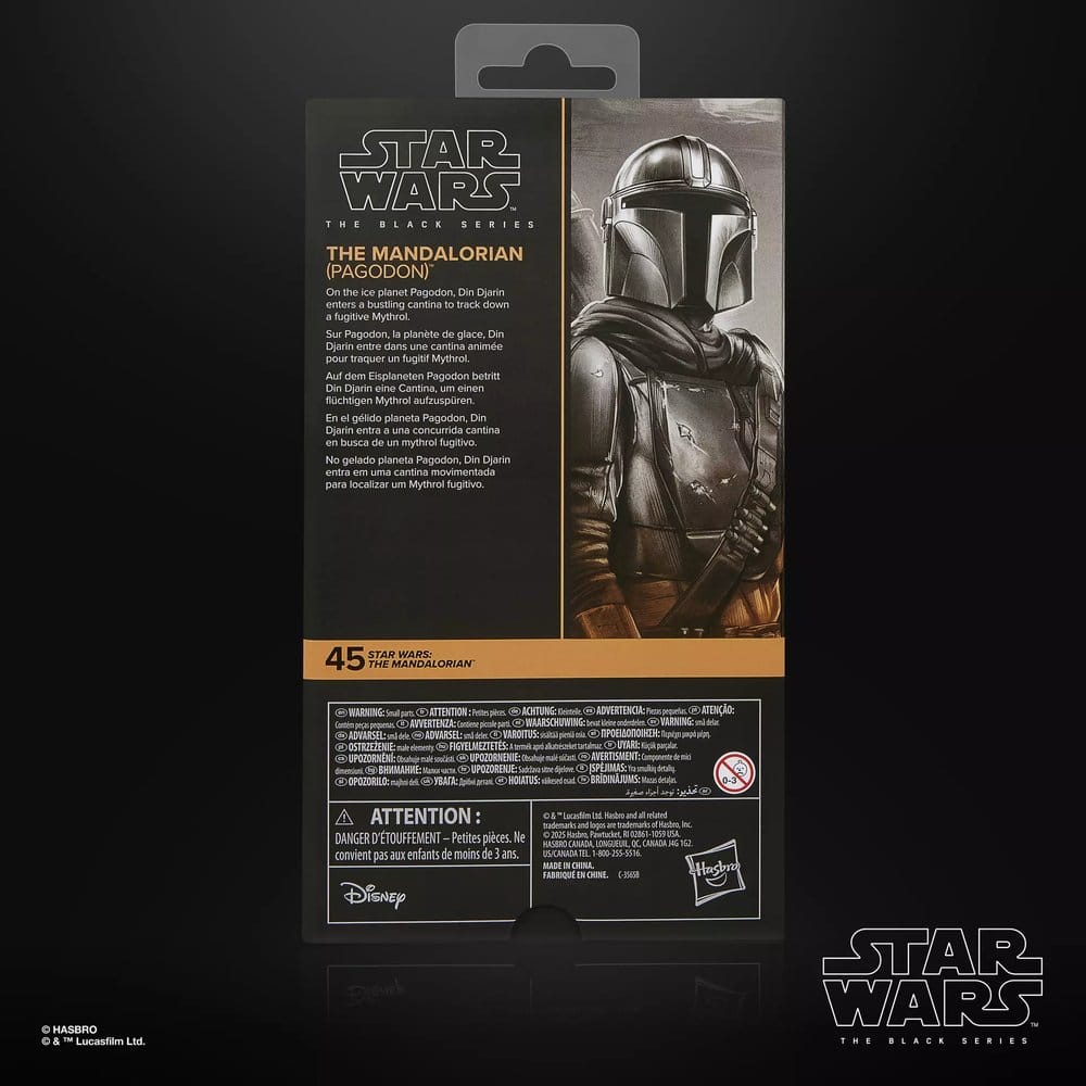 Star Wars: The Mandalorian Black Series Actionfigur The Mandalorian (Pagodon) 15 cm - Versand: 7 Tage nach Bestellung