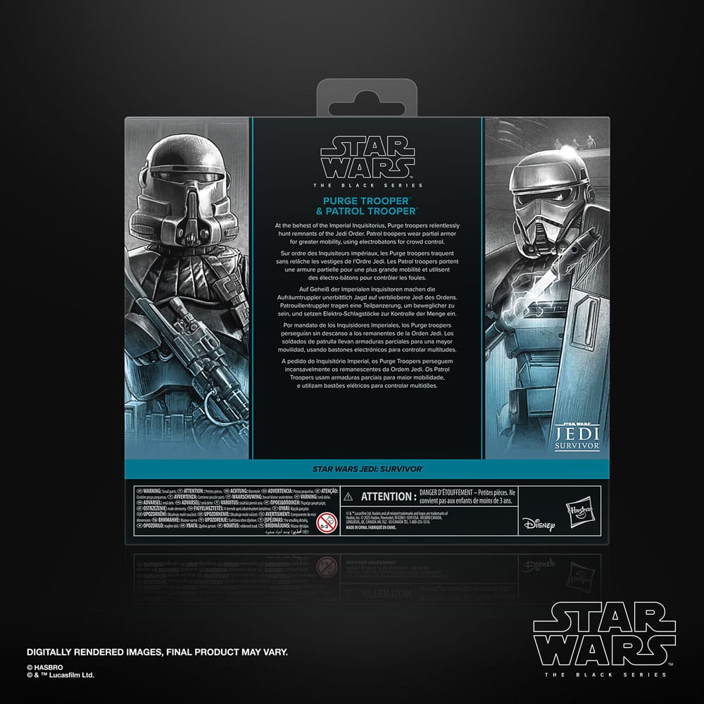 Star Wars Jedi: Survivor Black Series Actionfiguren 2er-Pack Purge Trooper & Patrol Trooper 15 cm - Preorder - ETA: 25.04.2026