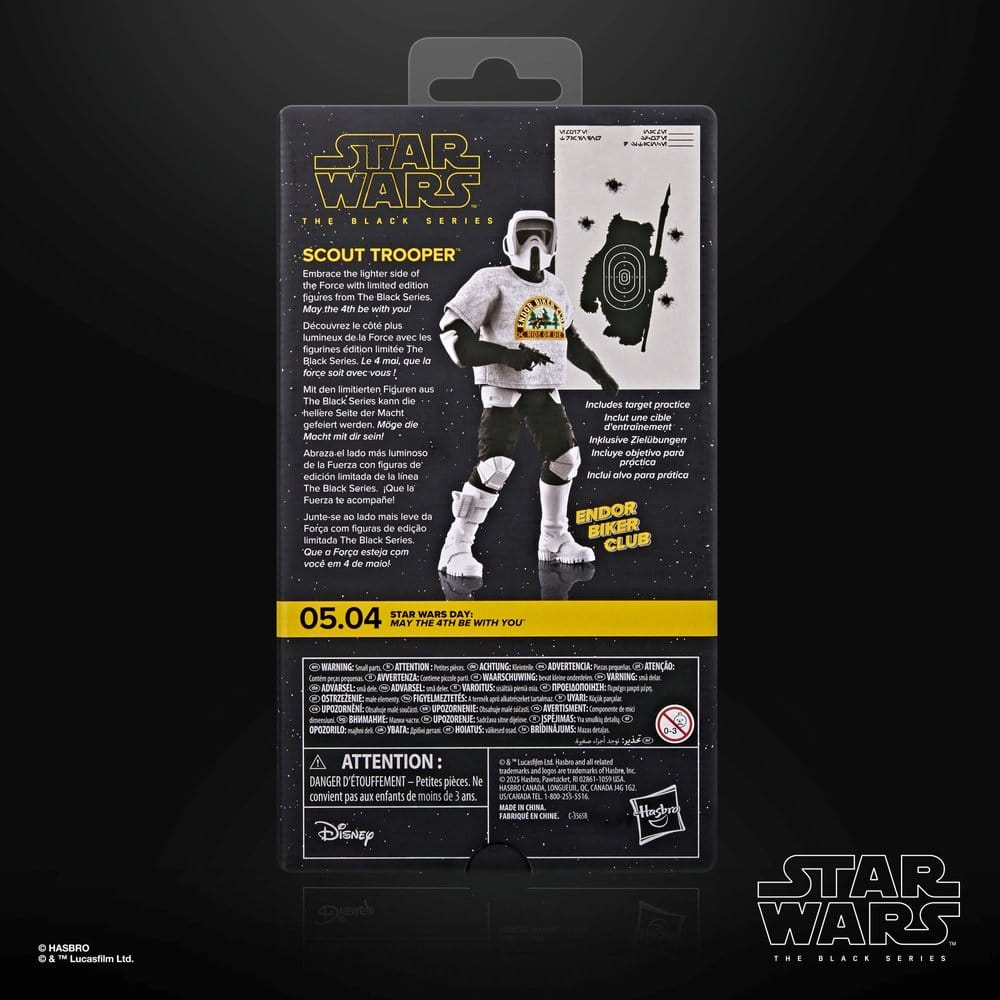 Star Wars Black Series Actionfigur Scout Trooper May the 4th Be With You 15 cm - Versand: 7 Tage nach Bestellung