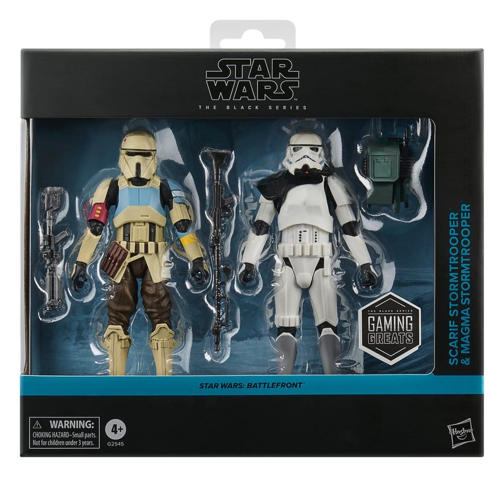 Star Wars: Battlefront Black Series Actionfiguren 2er-Pack Scarif Stormtrooper & Magma Stormtrooper 15 cm - Preorder - ETA: 17.10.2026