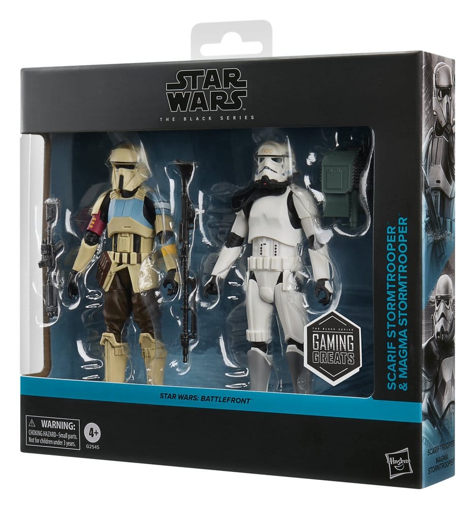 Star Wars: Battlefront Black Series Actionfiguren 2er-Pack Scarif Stormtrooper & Magma Stormtrooper 15 cm - Preorder - ETA: 17.10.2026
