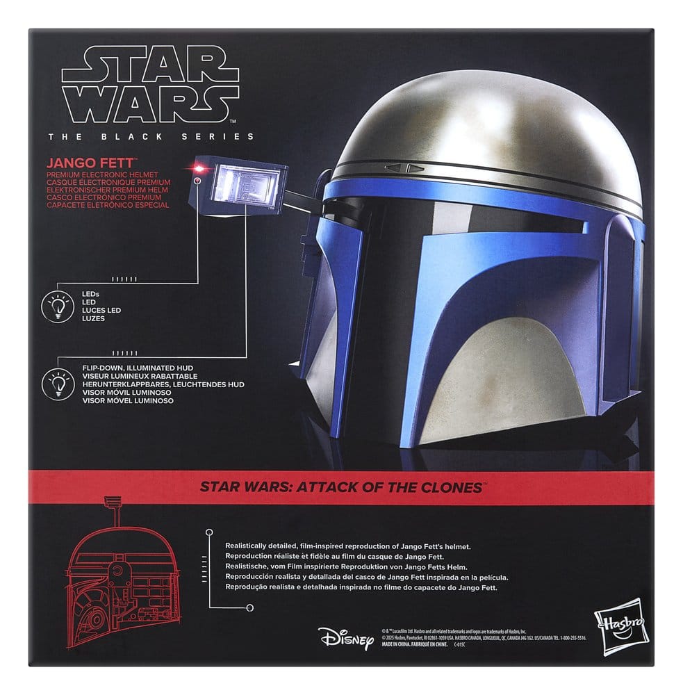 Star Wars Episode II Black Series Elektronischer Helm Jango Fett - Preorder - ETA: 18.11.2026