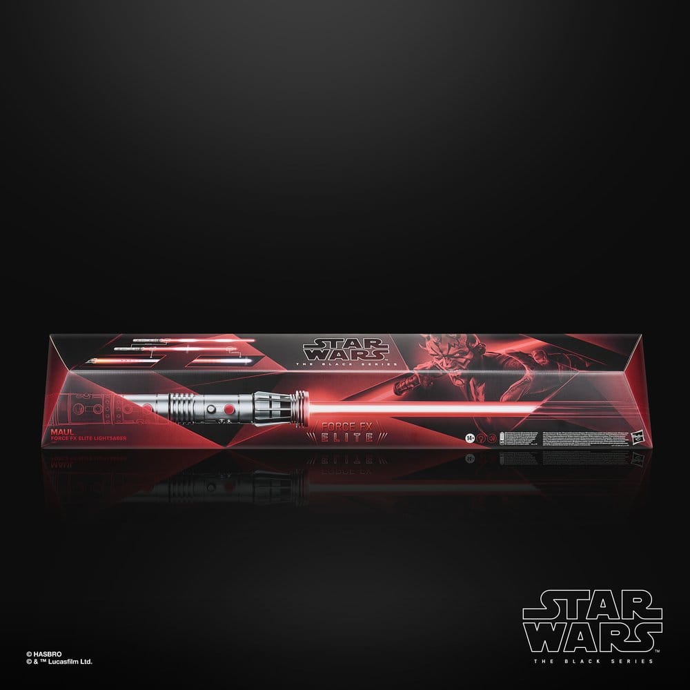 Star Wars: Maul - Shadow Lord Black Series Replik Force FX Elite Lichtschwert Maul - Preorder - ETA: 16.09.2026