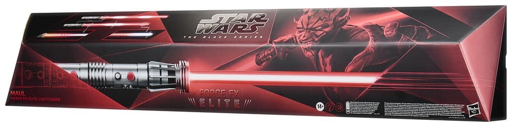 Star Wars: Maul - Shadow Lord Black Series Replik Force FX Elite Lichtschwert Maul - Preorder - ETA: 16.09.2026