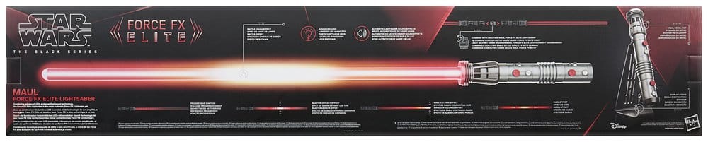 Star Wars: Maul - Shadow Lord Black Series Replik Force FX Elite Lichtschwert Maul - Preorder - ETA: 16.09.2026