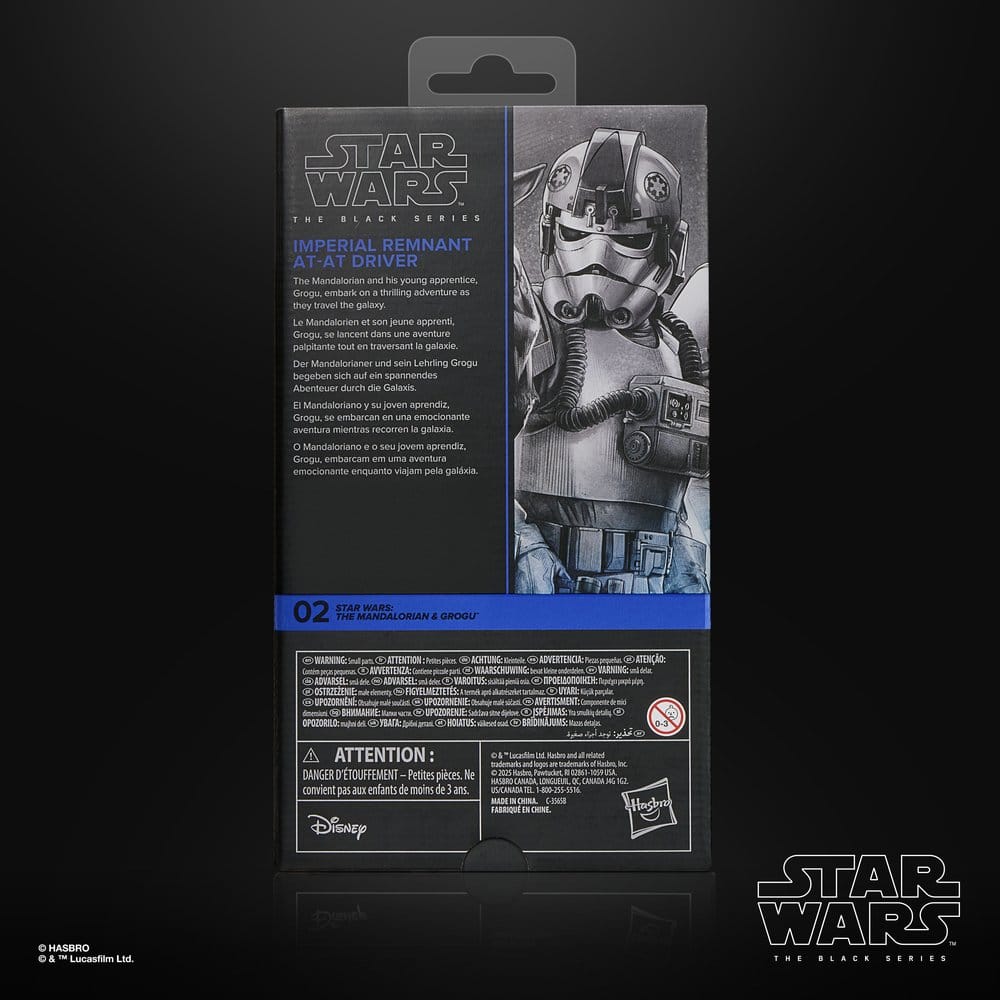 Star Wars: The Mandalorian & Grogu Black Series Actionfigur Imperial Remnant AT-AT Driver 15 cm - Versand: 7 Tage nach Bestellung