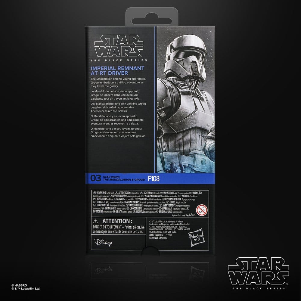 Star Wars: The Mandalorian & Grogu Black Series Actionfigur Imperial Remnant AT-RT Driver 15 cm - Versand: 7 Tage nach Bestellung
