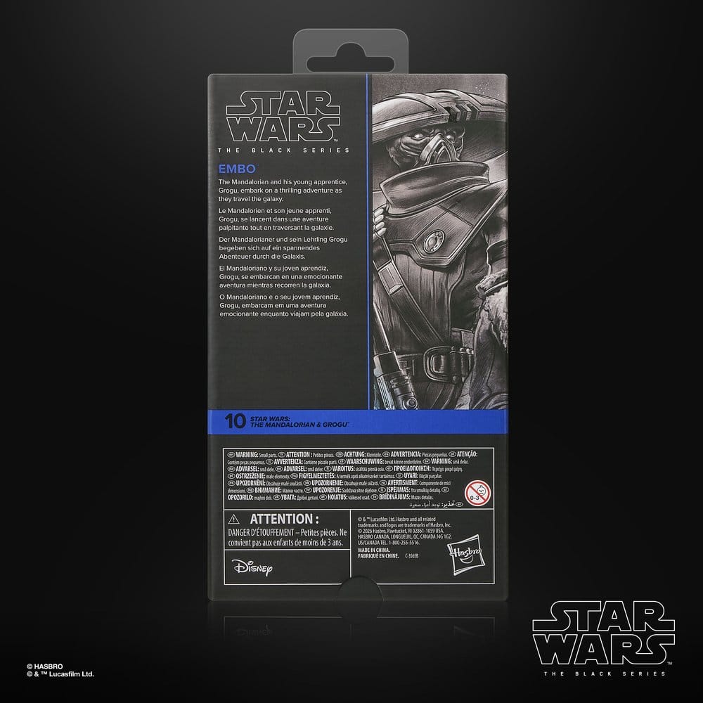 Star Wars: The Mandalorian & Grogu Black Series Actionfigur Embo 15 cm - Preorder - ETA: 05.08.2026