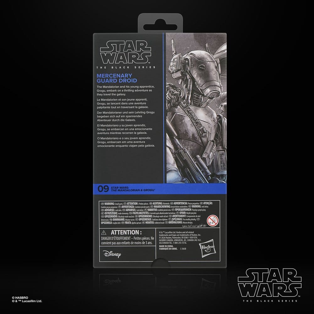 Star Wars: The Mandalorian & Grogu Black Series Actionfigur Mercenary Guard Droid 15 cm - Preorder - ETA: 05.08.2026