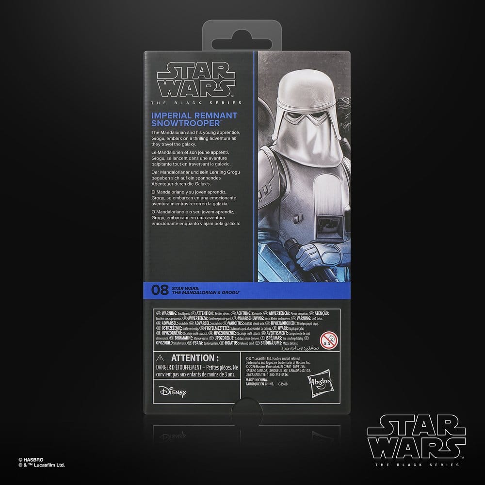 Star Wars: The Mandalorian & Grogu Black Series Actionfigur Imperial Remnant Snowtrooper 15 cm - Versand: 7 Tage nach Bestellung