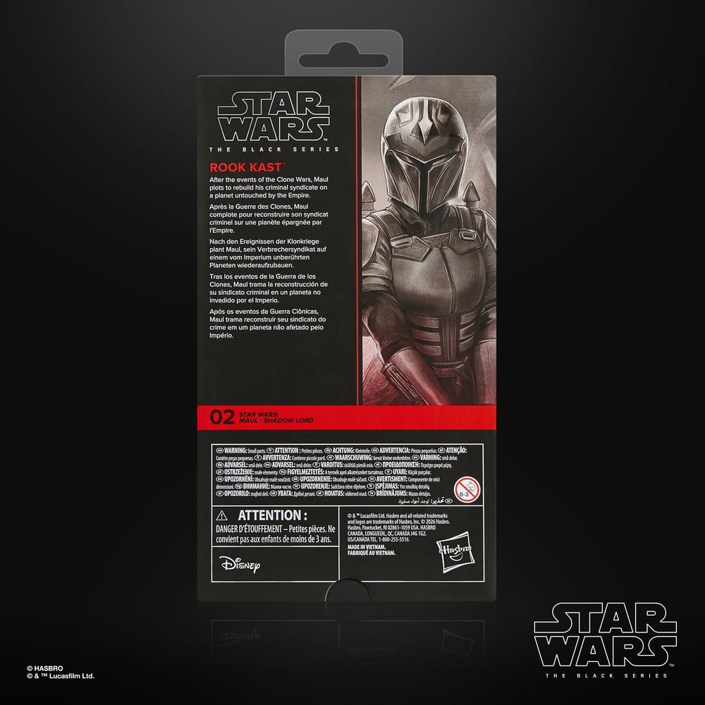 Star Wars: Maul - Shadow Lord Black Series Actionfigur Rook Kast 15 cm - Preorder - ETA: 25.07.2026