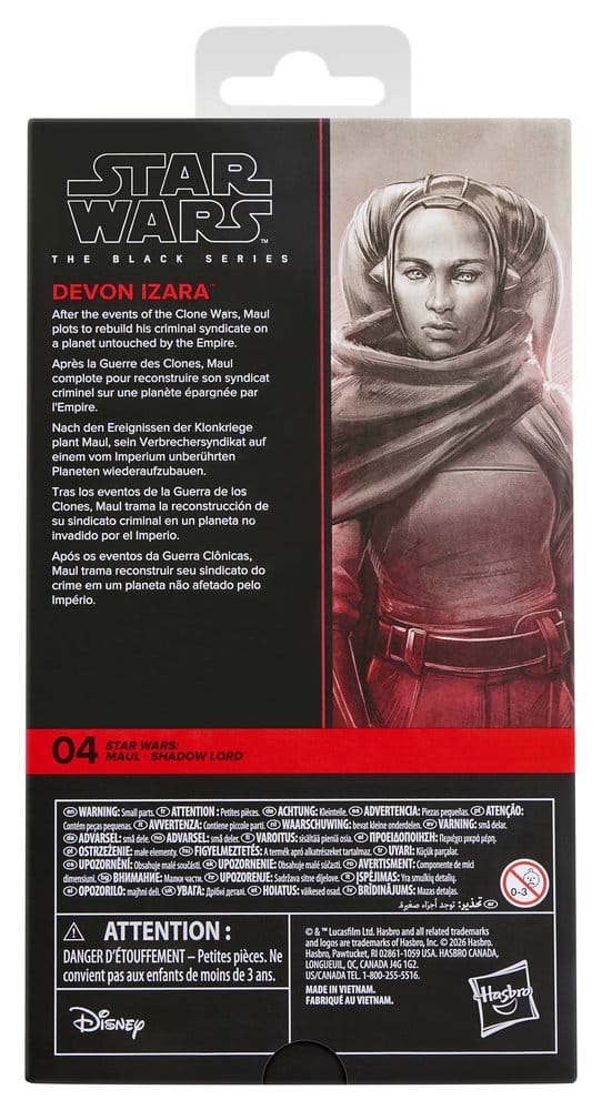Star Wars: Maul - Shadow Lord Black Series Actionfigur Devon Izara 15 cm - Preorder - ETA: 25.07.2026