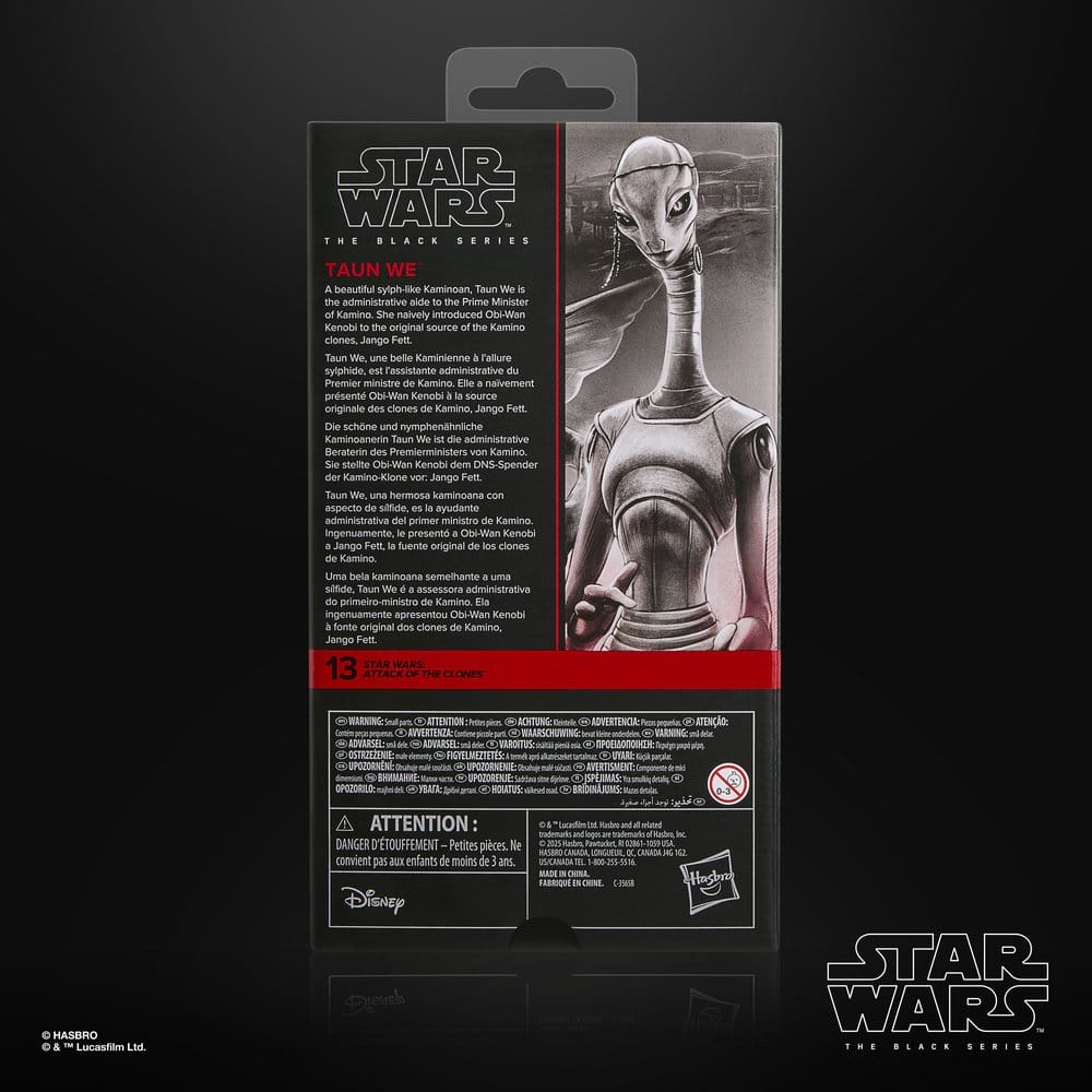 Star Wars Episode II Black Series Actionfigur Taun We 15 cm - Versand: 7 Tage nach Bestellung