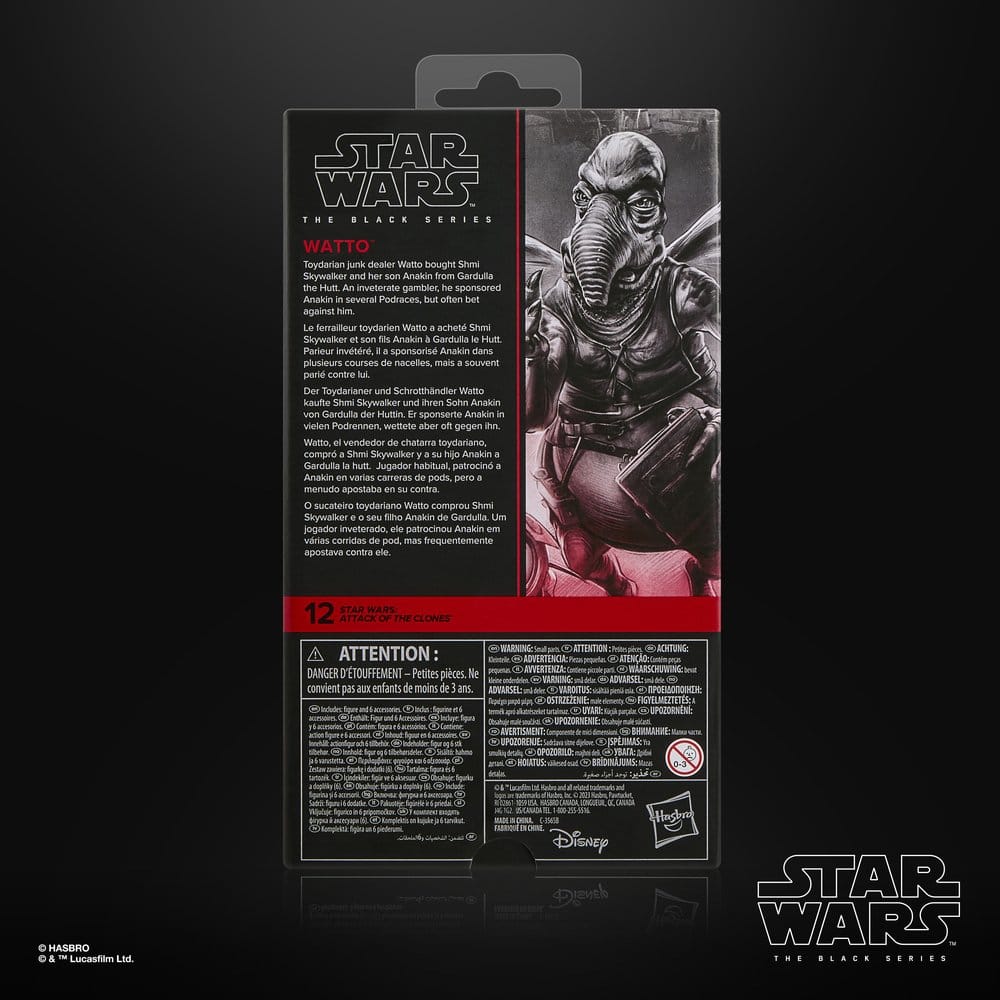Star Wars Episode II Black Series Actionfigur Watto 15 cm - Versand: 7 Tage nach Bestellung