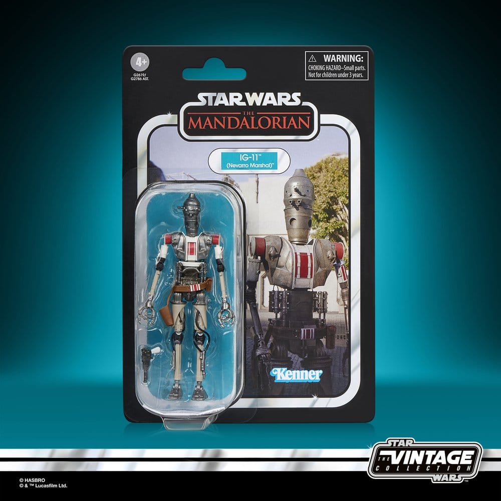 Star Wars: The Mandalorian Vintage Collection Actionfigur IG-11 (Nevarro Marshal) 10 cm - Preorder - ETA: 30.07.2026