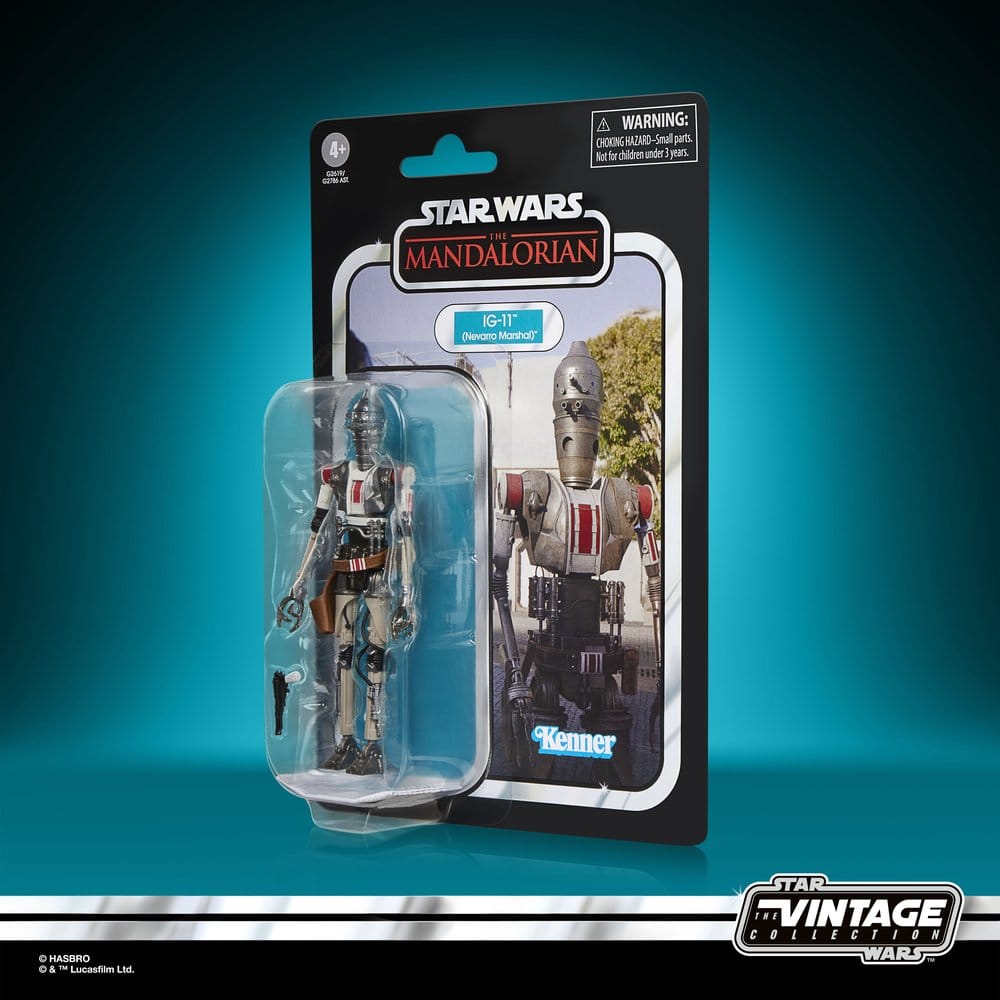 Star Wars: The Mandalorian Vintage Collection Actionfigur IG-11 (Nevarro Marshal) 10 cm - Preorder - ETA: 30.07.2026