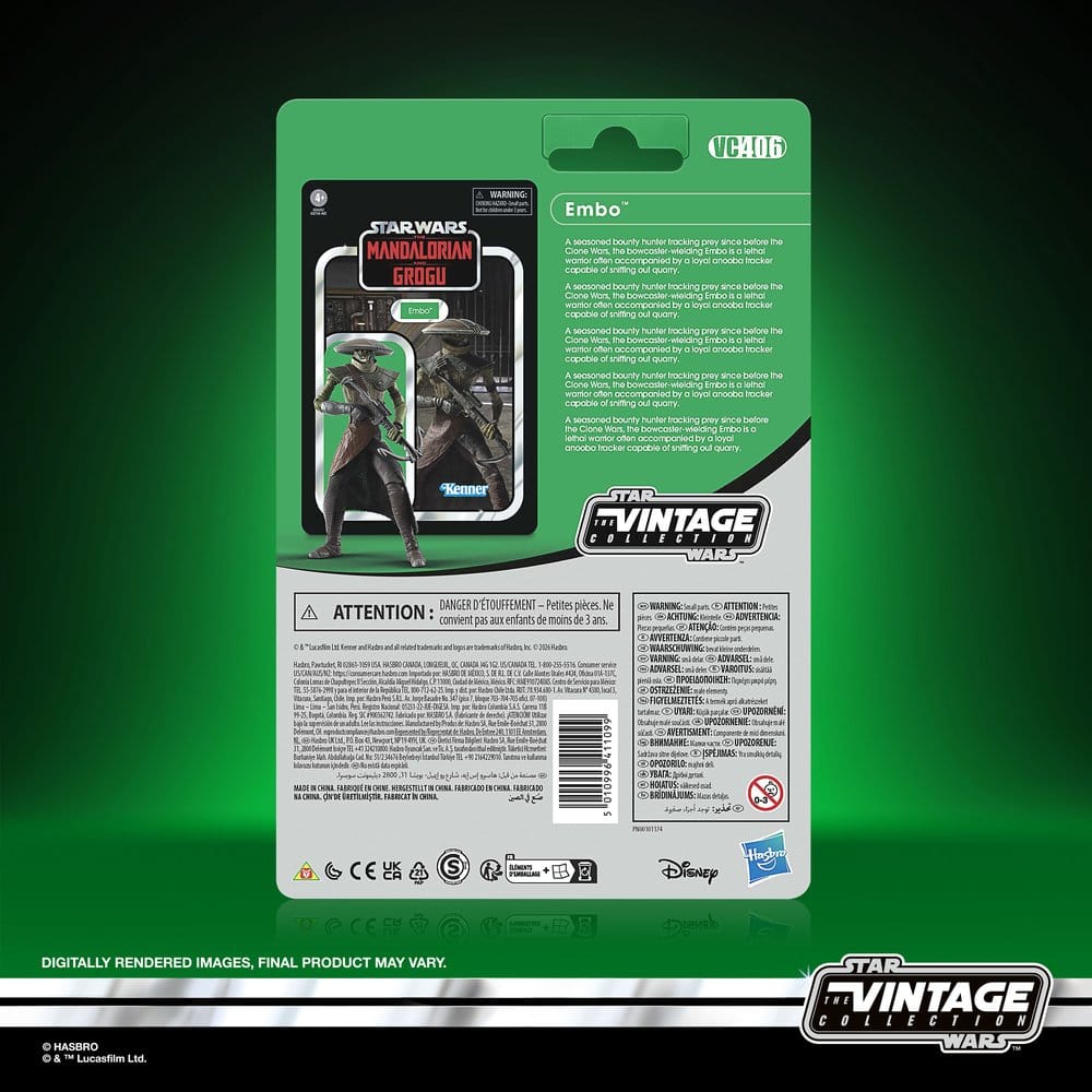 Star Wars: The Mandalorian and Grogu Vintage Collection Actionfigur Embo 10 cm - Preorder - ETA: 07.10.2026