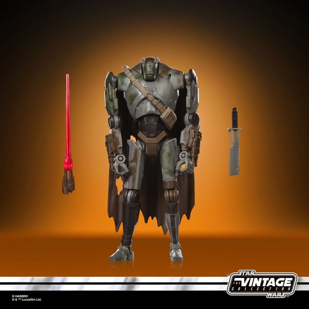 Star Wars: The Mandalorian and Grogu Vintage Collection Actionfigur Mercenary Droid 10 cm - Preorder - ETA: 07.10.2026