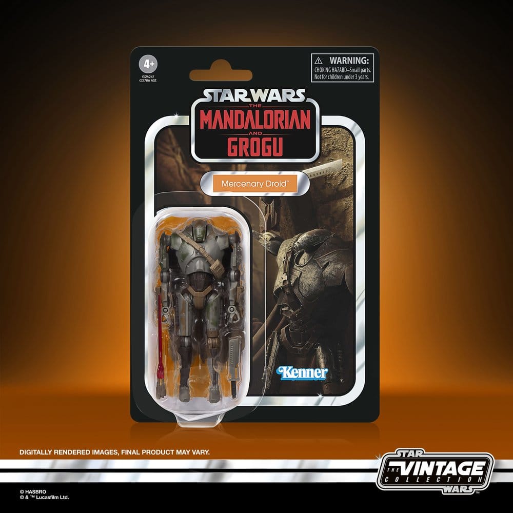 Star Wars: The Mandalorian and Grogu Vintage Collection Actionfigur Mercenary Droid 10 cm - Preorder - ETA: 07.10.2026