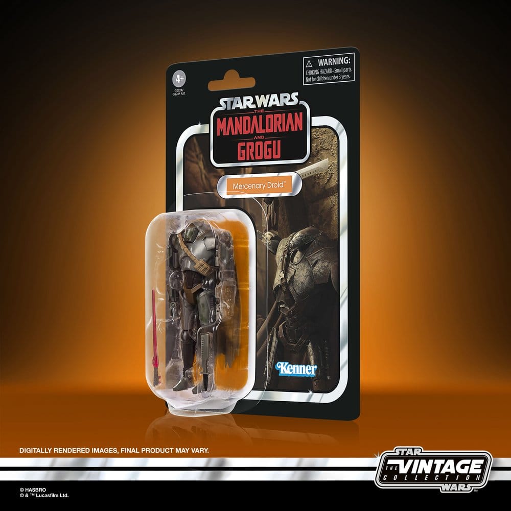 Star Wars: The Mandalorian and Grogu Vintage Collection Actionfigur Mercenary Droid 10 cm - Preorder - ETA: 07.10.2026